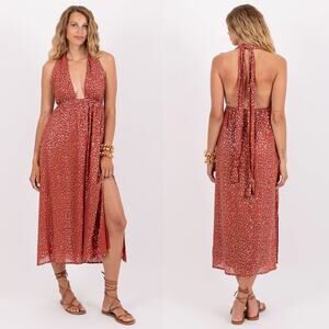 NWT SUNDRESS Minny‎ Dress in Rust Size Small